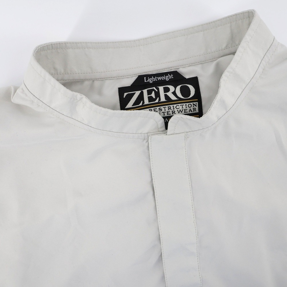 Zero Restriction 1/4 Snap Lightweight Golf‎ Vest Gray Mens XXL